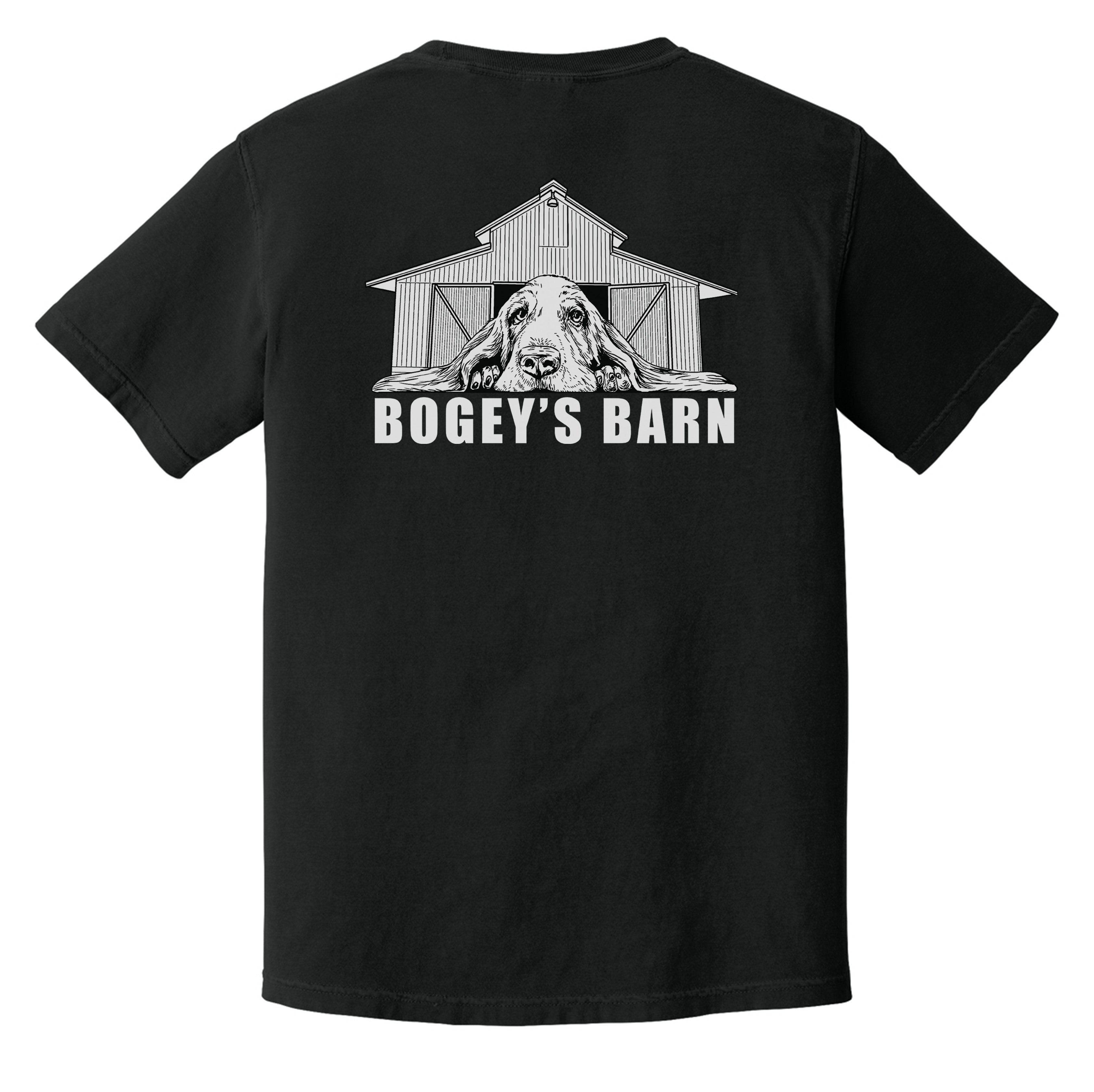 Bogeys Barn Logo Heavyweight Tee