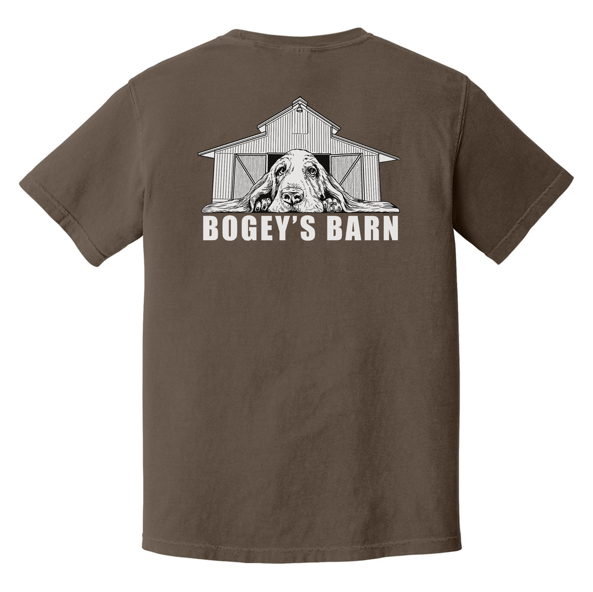 Bogeys Barn Logo Heavyweight Tee