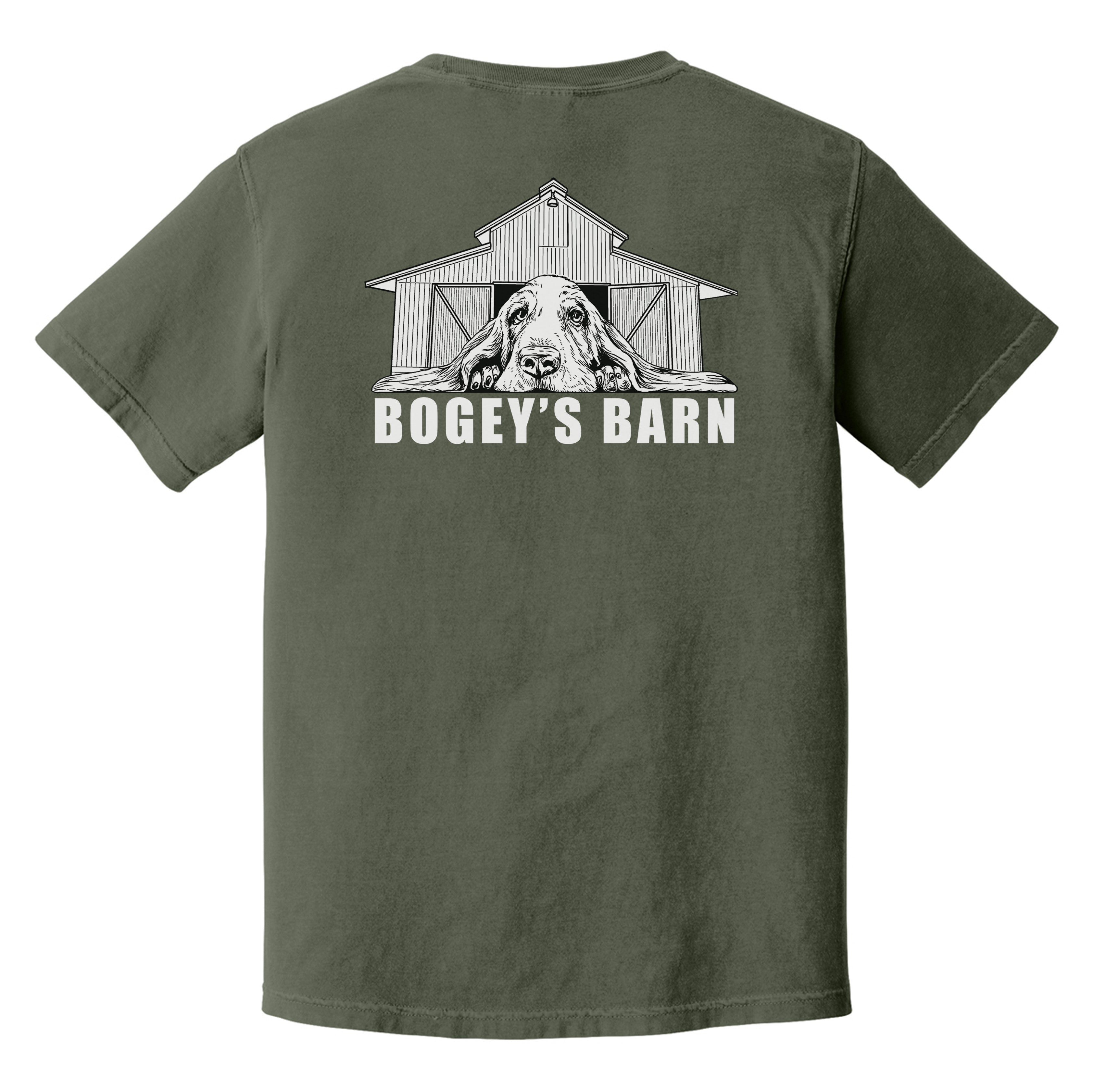 Bogeys Barn Logo Heavyweight Tee