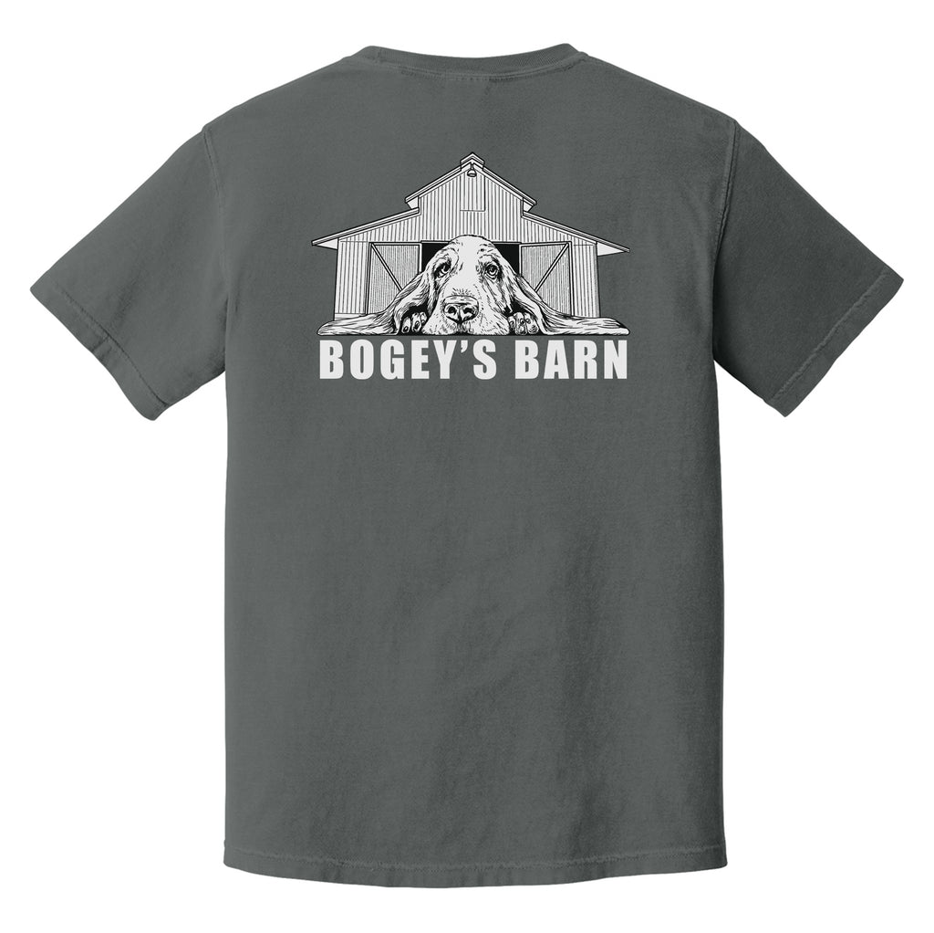 Bogeys Barn Logo Heavyweight Tee
